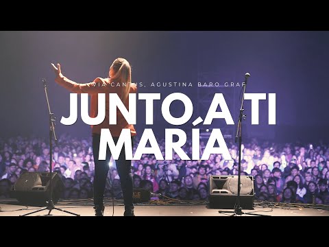Junto a Ti María(En Vivo) - Agustina Baro Graf, Via Cantus | Salve 2023 | Canciones Marianas