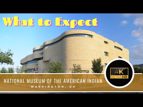 Museu Smithsonian do Índio Americano - Washington DC - Tour COMPLETO