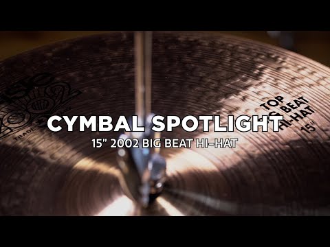 PAISTE CYMBALS - 15" 2002 Big Beat Hi-Hat