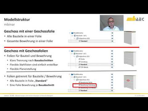mbinar - B|AW - ViCADo.ing - Modellierung von Bewehrungsobjekten