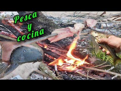 Pesca y Cocina en las costas del Santa Lucía 🍽️🧉🎣//Canelones, Uruguay 🇺🇾// Entre cañas y aparejos 🎣