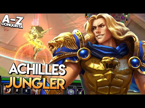 ACHILLES JUNGLER, A-Z Conquest + Guide, Smite BR