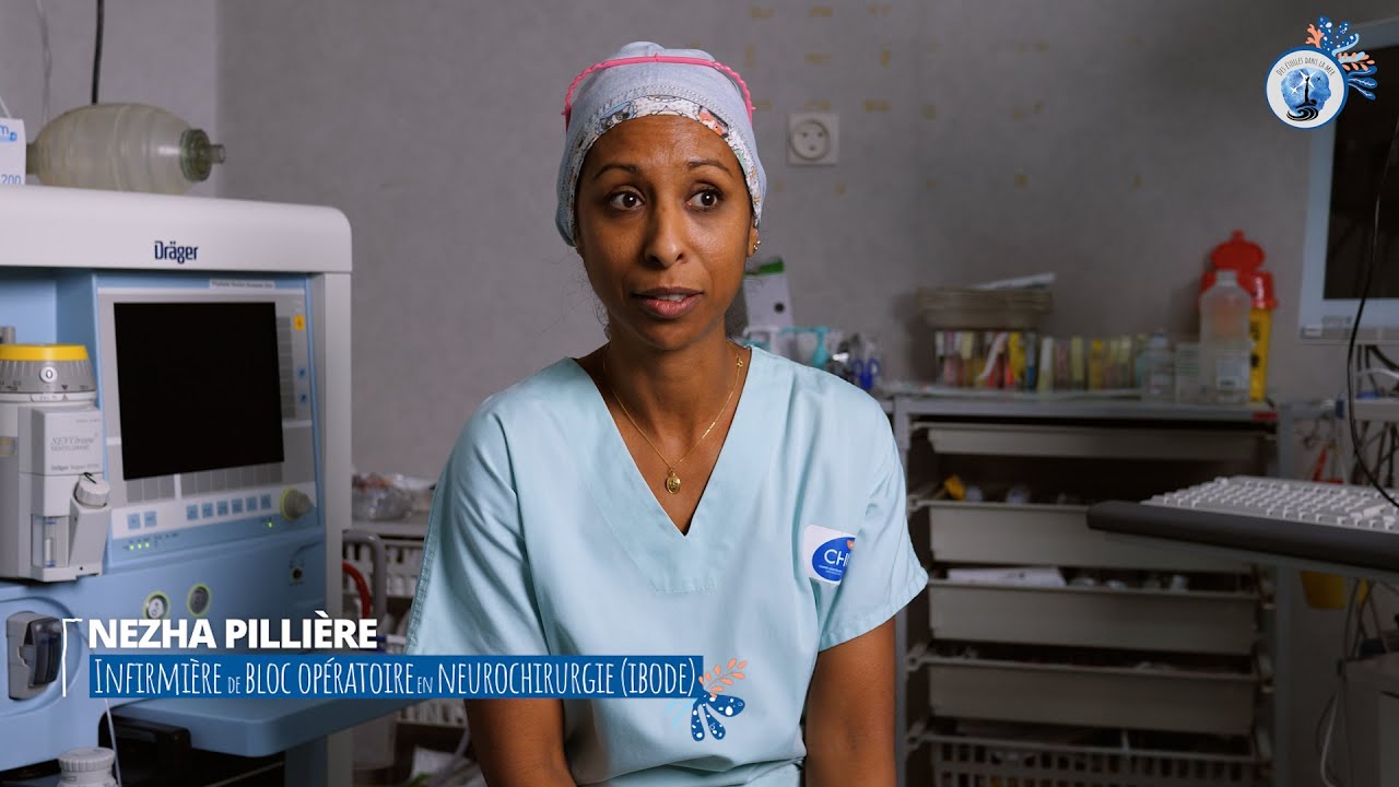 Chirurgie du cerveau, l'hypnose au cœur du soin - Nezha Infirmière de Bloc opératoire (IBODE)
