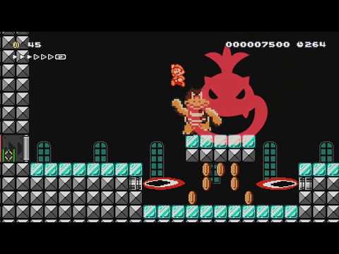 Freeze Flame Fortress by Cryonik - Super Mario Maker 2 - No Commentary 1bv