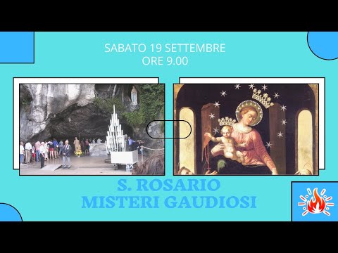 19/09/2020 ore 9:00 - (misteri gaudiosi) S. Rosario da Lourdes