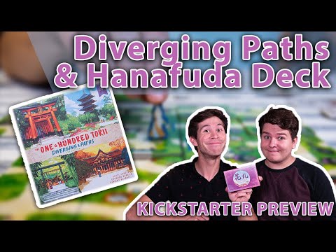 Hanafuda Deck and The One Hundred Torii Diverging Paths Expansion | Kickstart Preview