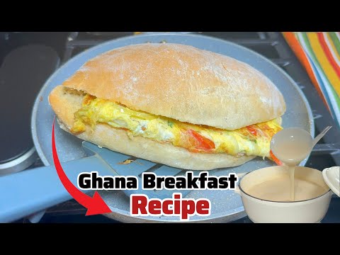 Ghana Breakfast Recipe/ most popular Ghanaian breakfast recipe/ ghana hausa koko/ghana teabread
