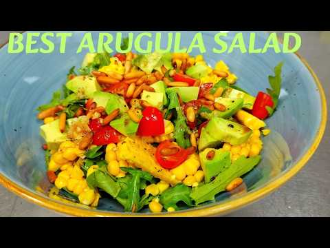 Best Arugula Salad Recipe| Simple Arugula Salad|How To Make Arugula Salad|Sushilfoodmart