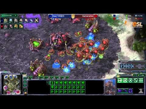 Azubu San (P) vs Gamania Sen (Z) - TESL - Season Two - Elimination Round - G4