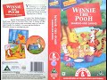 Closing Of Winnie The Pooh Sharing And Caring 1995 UK VHS