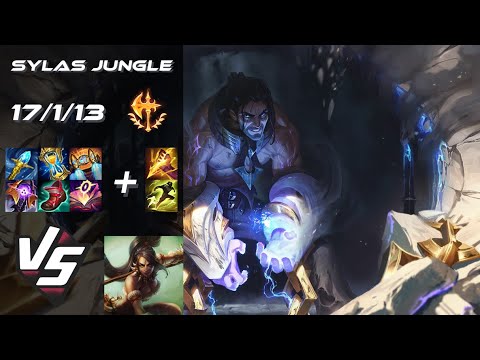 JUNGLE Sylas vs Nidalee - NA Challenger Patch 25.22