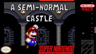 A Semi-Normal Castle - Hack of Super Mario World