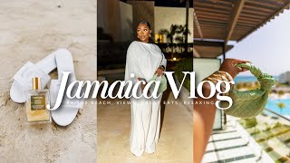 Jamaica Vlog: Another Getaway | Beach Views, Time w Family, Good Eats, & More | Tamara Renaye