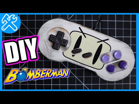 Custom Snes Controller, DIY Bomberman theme