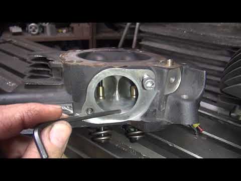 #101 2020 m8 comparing ported & unported heads rockerarm bolt repair porting harley by tatro machine
