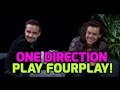 One Direction Fourplay: Harry Styles and Liam.