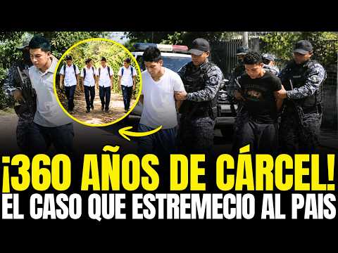 ¡120 AÑOS para cada uno! La condena por el caso de los 4 estudiantes de Ahuachapán
