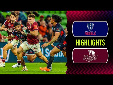 Super Rugby Pacific 2023 | Rebels v Reds | Rd 5 Highlights