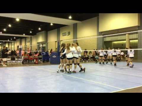 Isabelle Pellerine Volleyball Highlights - January 2017