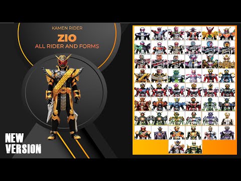 Kamen Rider Zi-o All Rider and Form