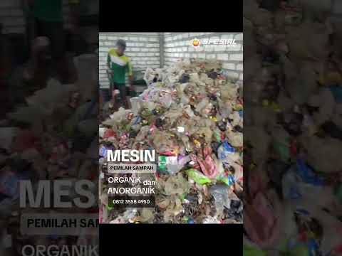 Mesin pemilah sampah organik dan anorganik @spesial_teknik_industri