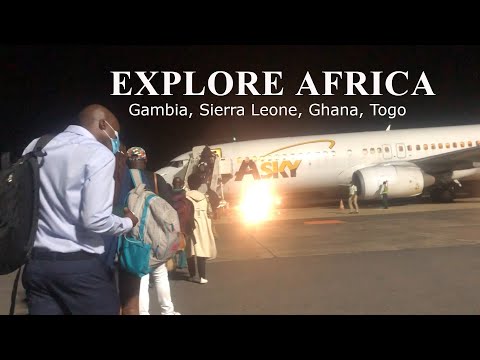 Exploring Africa: How to Travel West Africa by Plane. Gambia | Sierra Leone | Ghana | Togo | Nigeria
