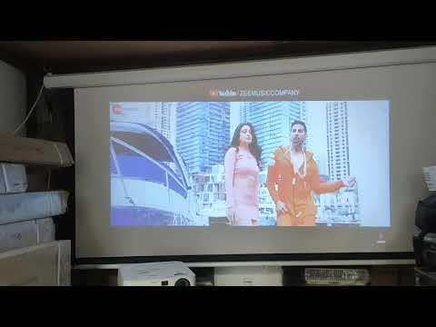 Star Way Line Mini LED Projector With Wirless Wifi Connectivity.