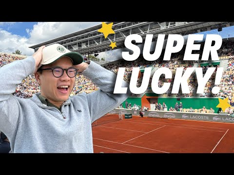 We won the Roland Garros LOTTERY! | Roland Garros 2025