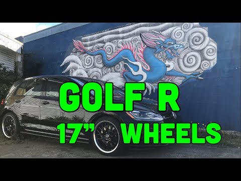 Fitting My Golf R With 17” Enkei Lusso Wheels.