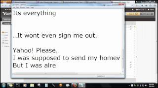 Yahoo! Mail Service Error Feedback February 2012