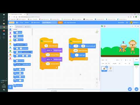 2) SCRATCH KODLAMA İLE İKİ KARAKTER SOHBETİ
