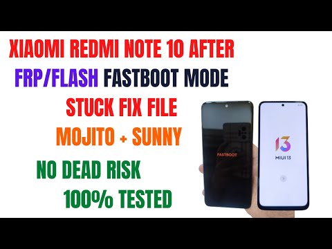 Xiaomi Redmi Note 10 After Flash Fastboot Mode Fix File | @xiaomi @XiaomiIndiaOfficial