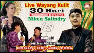 Download lagu LIVE WAYANG KULIT || 30 HARI RAMADHAN BERSAMA NIKEN SALINDRY || KI ENDY,  DUO JO#jelasgoyang mp3
