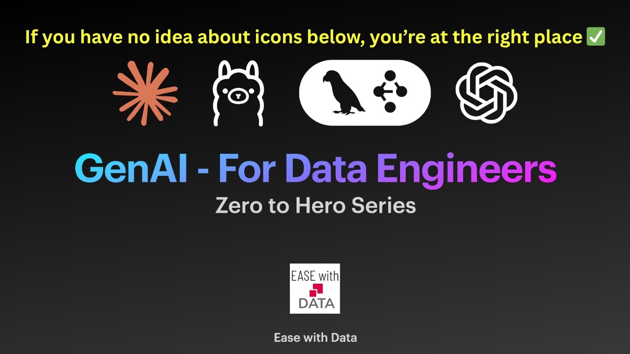 GenAI - For Data Engineers Agenda & Introduction | LLM & Agentic AI | LangChain & LangGraph | Claude