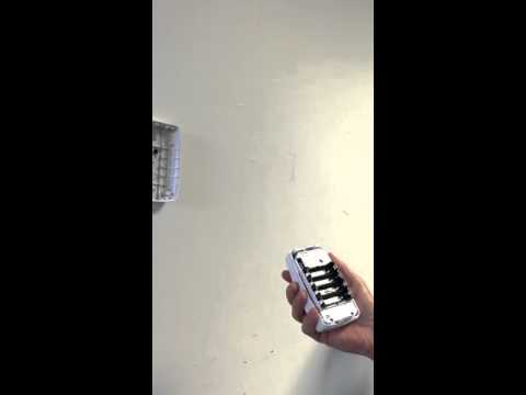 How to Change Batteries in a Honeywell 5898 Motion Sensor