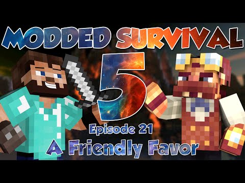 Minecraft | Modded Survival 5 Ep.21 - A Friendly Favor