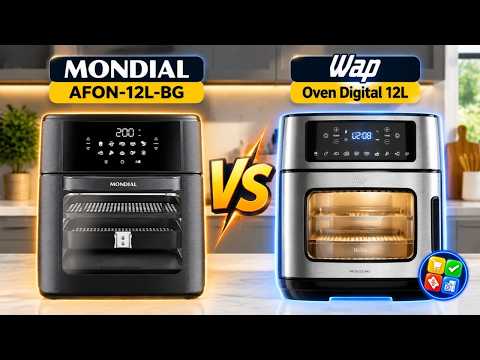 🔥WAP vs MONDIAL | Qual Air Fryer Oven 12L Vale Mais a Pena Comprar? Guia Rápido