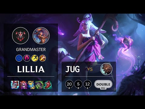 Lillia Jungle vs Udyr - EUW Grandmaster Patch 11.7