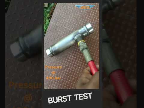 Hydrostatic Pressure Burst Test