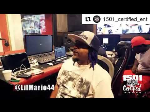Lil Mario Freestyling At 1501 Studios Like Back In 1998 (New)