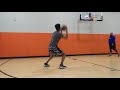 Chaz Moody shooting drills