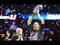 Superbowl 51 Patriots Trophy Presentation (2017)
