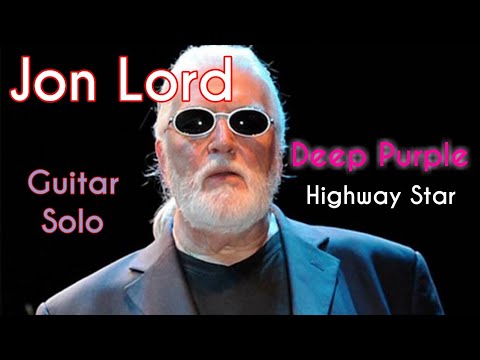 Jon Lord Deep Purple Highway Star  Guitar Solo