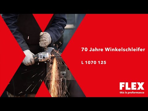 70 Jahre FLEX Winkelschleifer - Entdecke die Limited Edition L 1070!