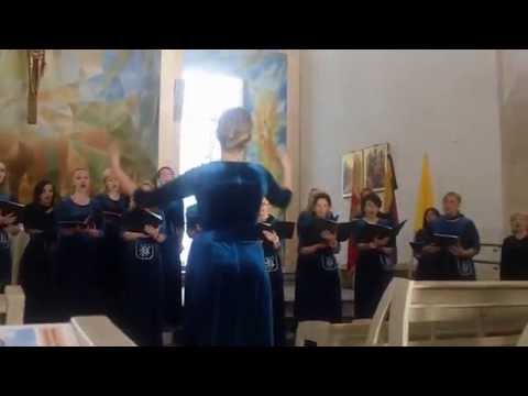 Bažnyčia Klaipėdos Šv. Pranciškaus Asyžiečio.Klaipėdos moterų choras DANGĖ