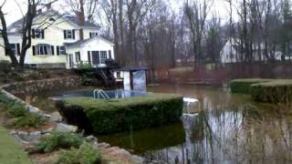 preview picture of video 'Flooding in Wayland Mass March 2010'
