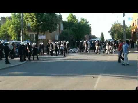 Derby Radomia 2011 - w centrum zadymy