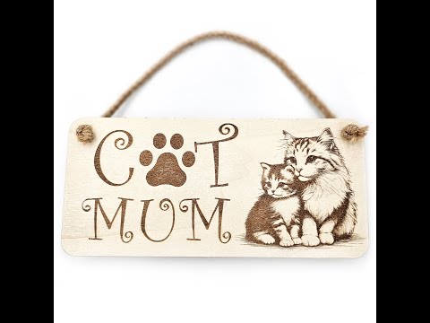 Cat Mum Plaque