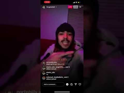 BryGreatah Unreleased Music IG Live