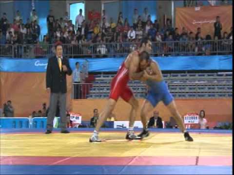 NEMATPOUR Taleb Nariman (IRI) -- KENJEEV Janarbek (KGZ)  1/4 Finale